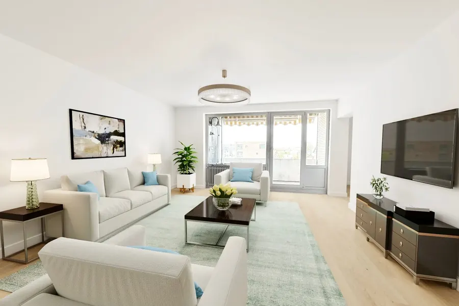 Verkaufte Immobilien in Wolfenbüttel - Wohnzimmer einer vermittelten Etagenwohnung